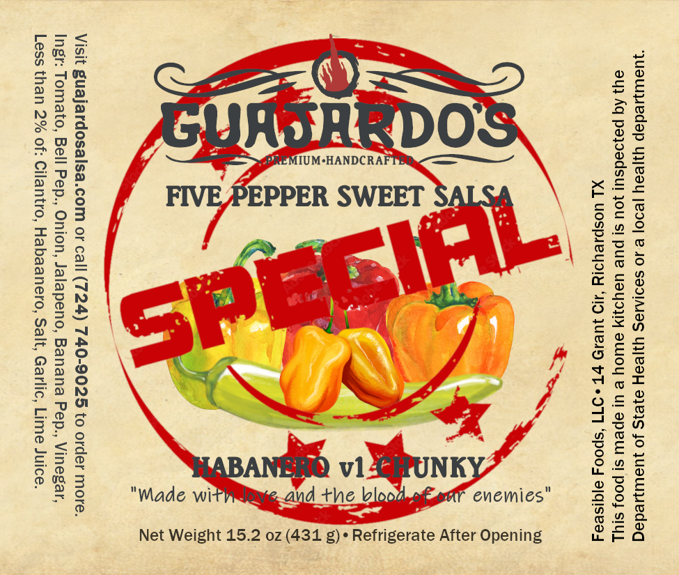 Habanero Special Chunky label