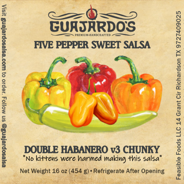 Double Habanero Chunky Label