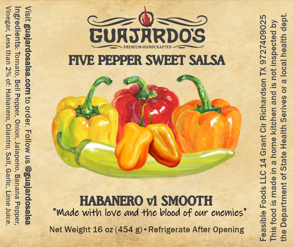 Habanero Smooth Label