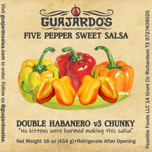 Double Habanero Chunky Label