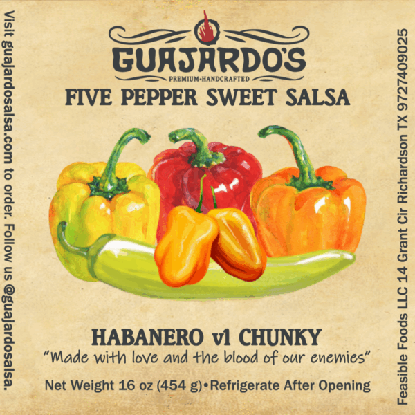 Habanero Chunky Label